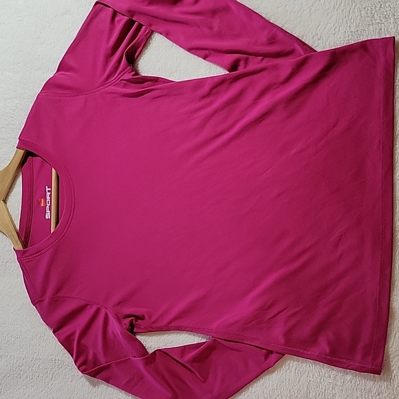 HANES LONGSLEEVE SPORTS SMALL - Picture 1 of 8